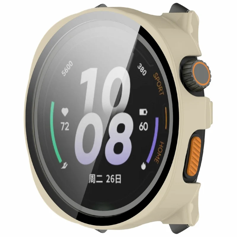 Süß Xiaomi Watch S4 Hülle mit Displayschutz in Glas und Silikon