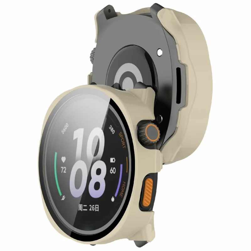 Süß Xiaomi Watch S4 Hülle mit Displayschutz in Glas und Silikon