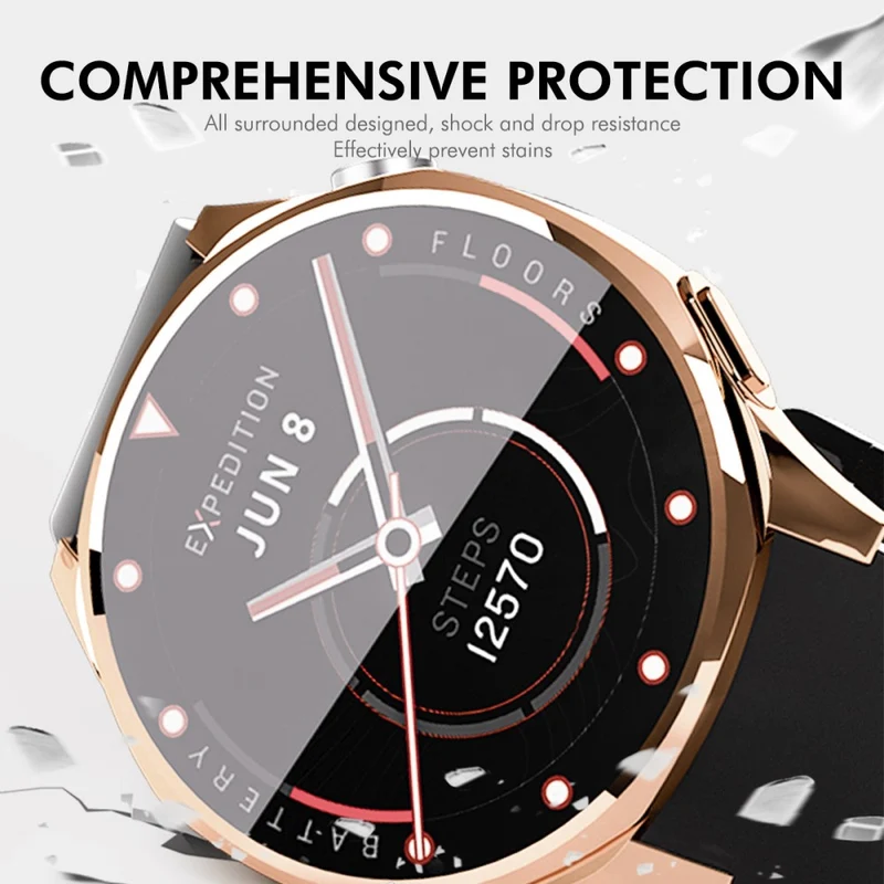 Süß Huawei WATCH GT 5 41 mm Hülle mit Displayschutz in Silikon