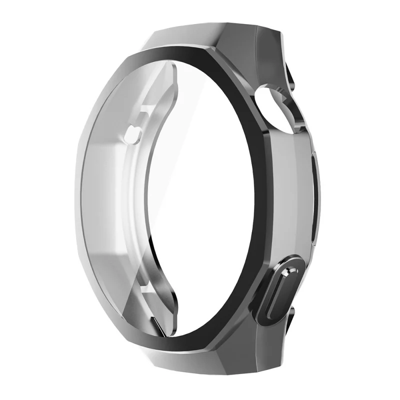 Flexibel Huawei Watch GT 5 Pro 46mm Hülle mit Displayschutz in Silikon