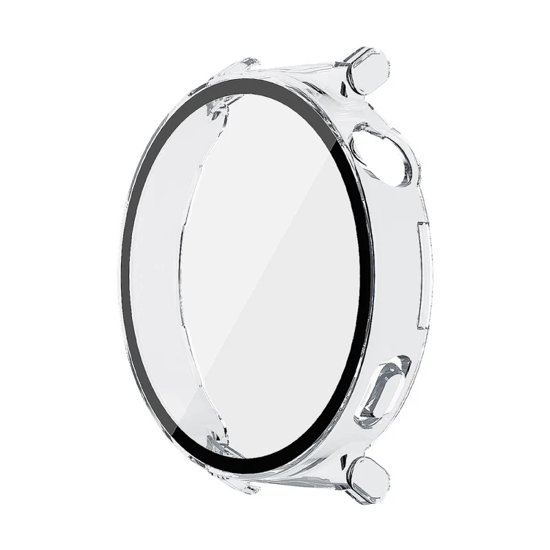 Unglaublich Stylisch Huawei WATCH GT 5 41 mm Hülle mit Displayschutz in Glas und Silikon