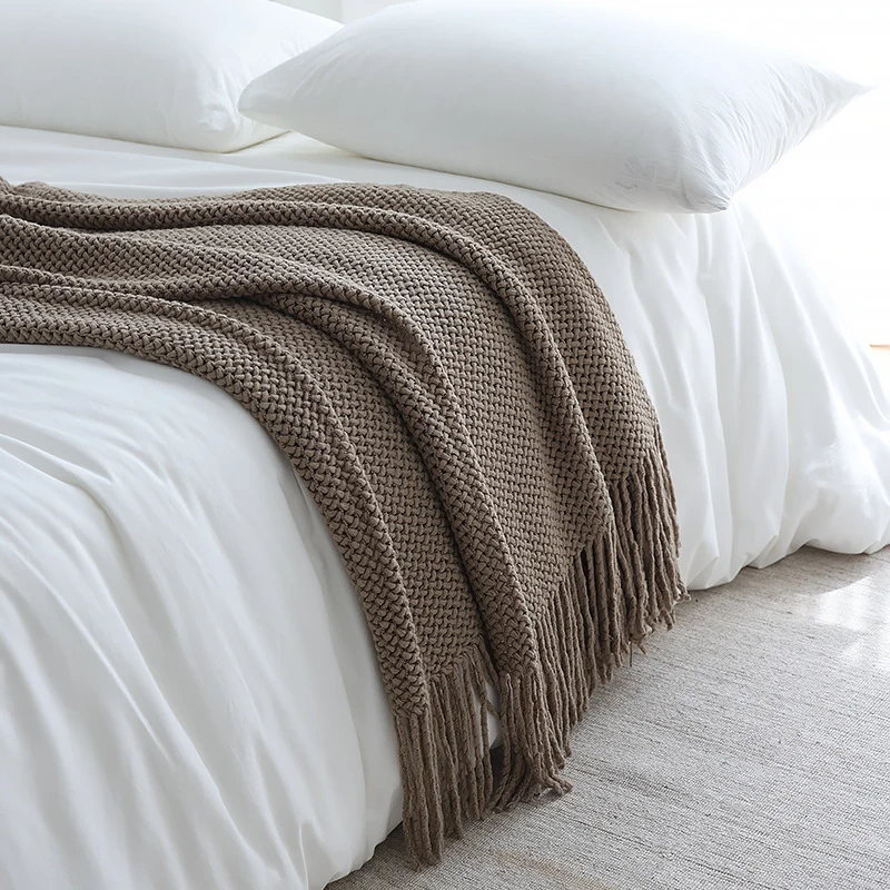Chunky Strick Texturiertes Werfendecke