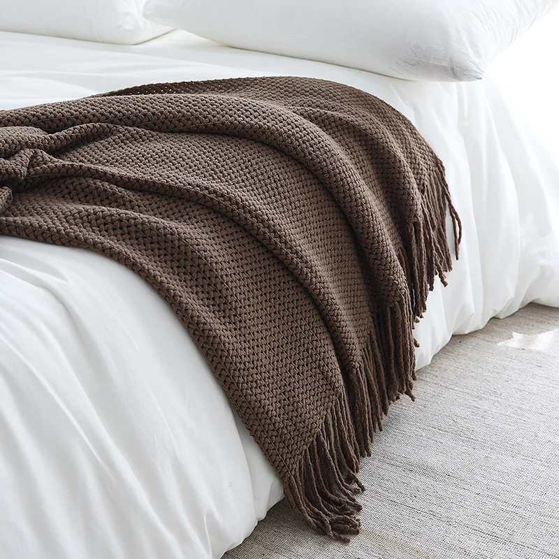 Chunky Strick Texturiertes Werfendecke