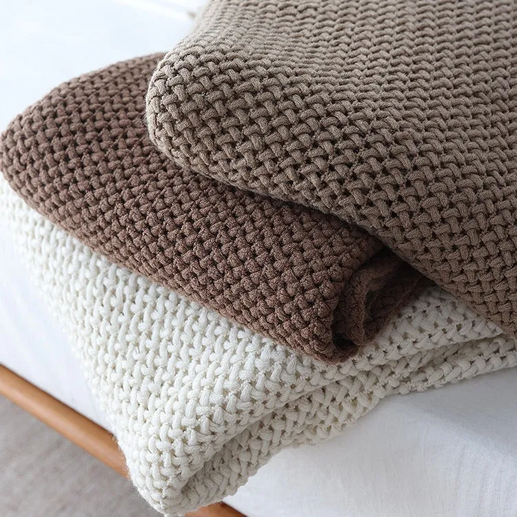 Chunky Strick Texturiertes Werfendecke