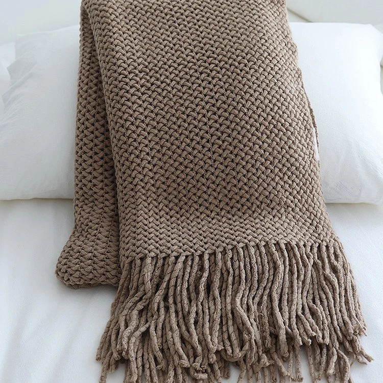 Chunky Strick Texturiertes Werfendecke