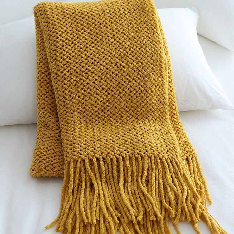 Chunky Strick Texturiertes Werfendecke