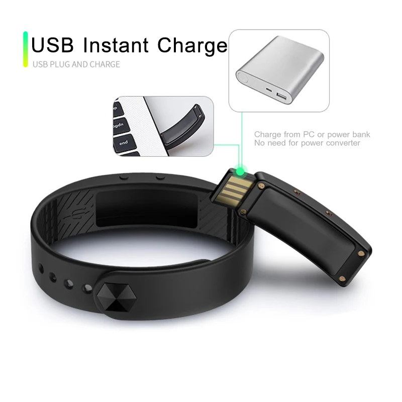 T5S Non-Bluetooth Fitness Tracker Watch Pedometer Digital Step Counter Calorie Counter Distance Activity Tracker Alarm LED Fitness Watch IP65 Water Resistance