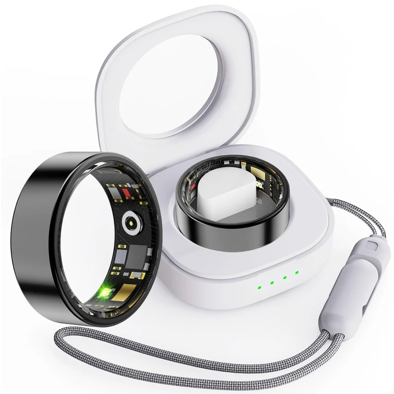R11M Smart Ring Men's Sleep Tracker Smart Ring Men's Fitness Tracker Ring Women's Fitness Tracker Smart Ring Android iOS