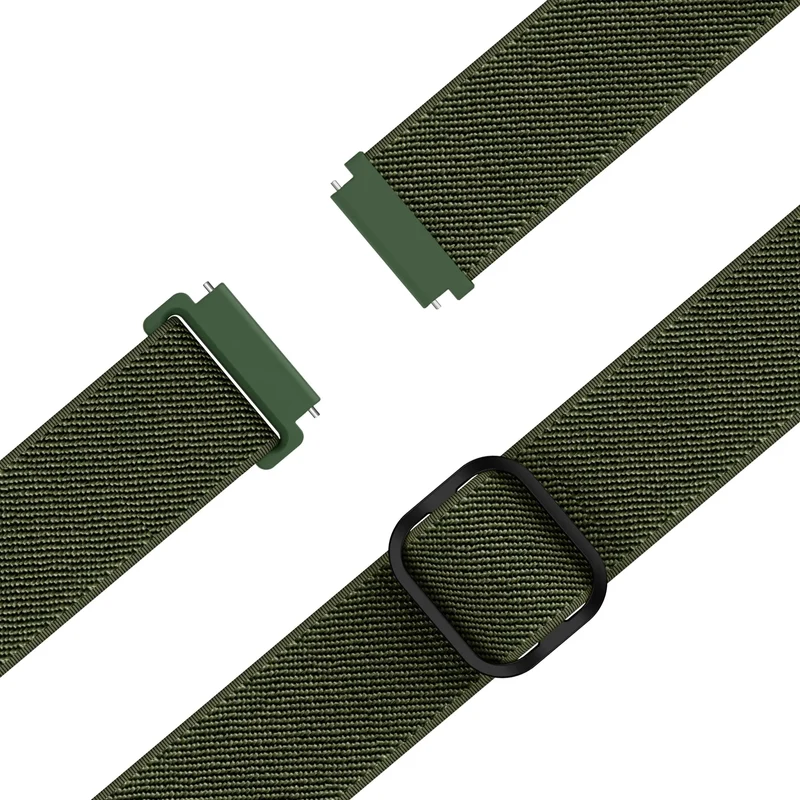 Bandz Garmin Forerunner 70 Elastisches Armband (Armeegrün)
