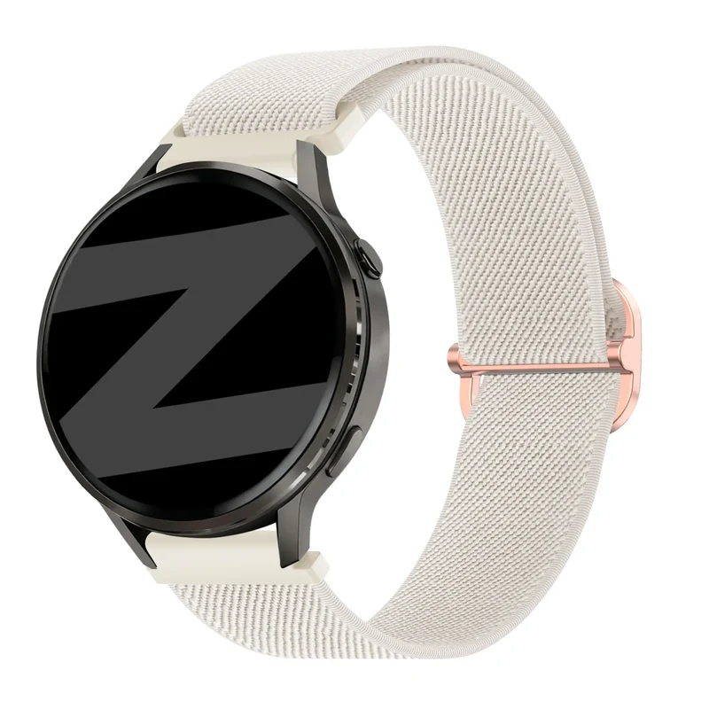Bandz Garmin Forerunner 55 Elastisches Armband (Beige)