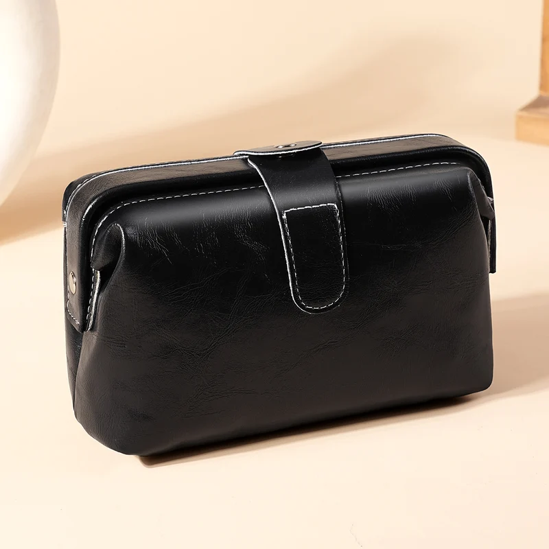Vintage Leder Kosmetikbox