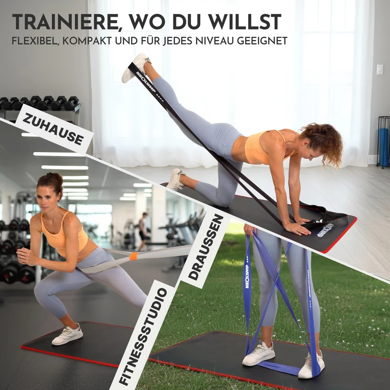 Powerband aus Stoff - mit Verstellschnalle