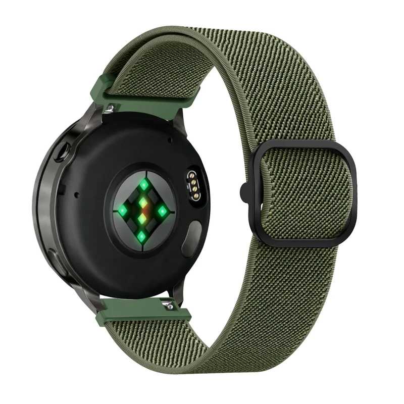 Bandz Garmin Venu 3s Elastisches Armband (Armeegrün)
