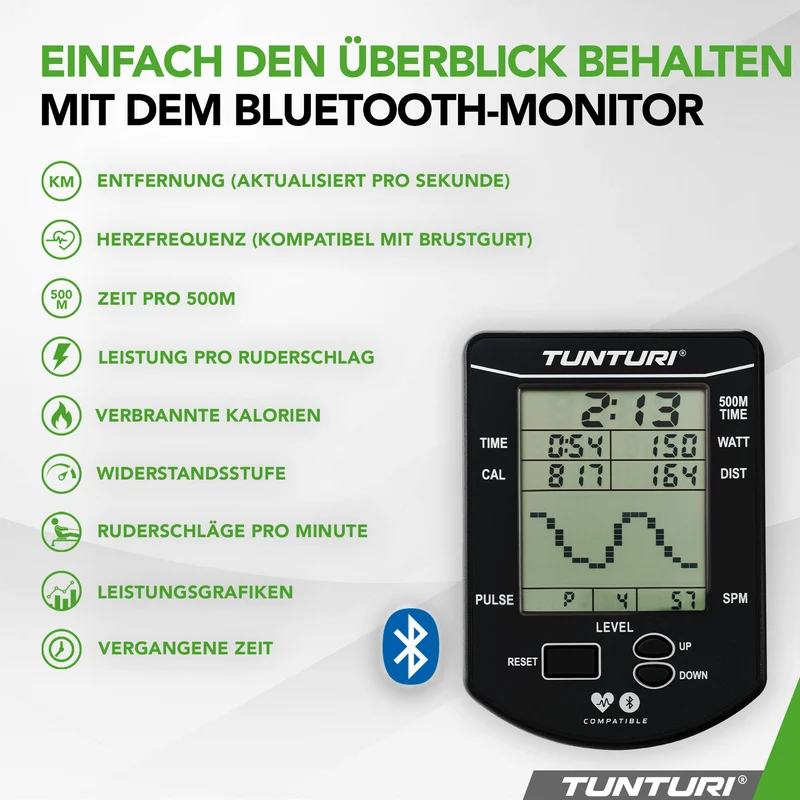 Tunturi Signature R90W Rudergerät by Fluid