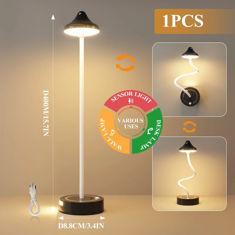 Vielseitige sensoraktivierte LED-Stehlampe
