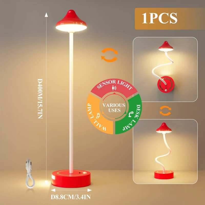 Vielseitige sensoraktivierte LED-Stehlampe