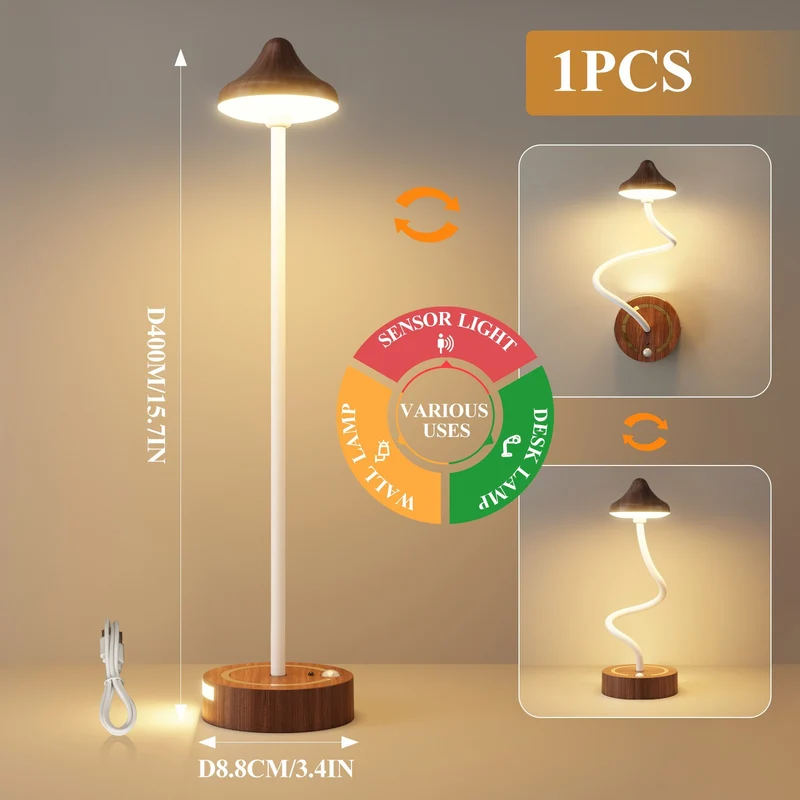 Vielseitige sensoraktivierte LED-Stehlampe