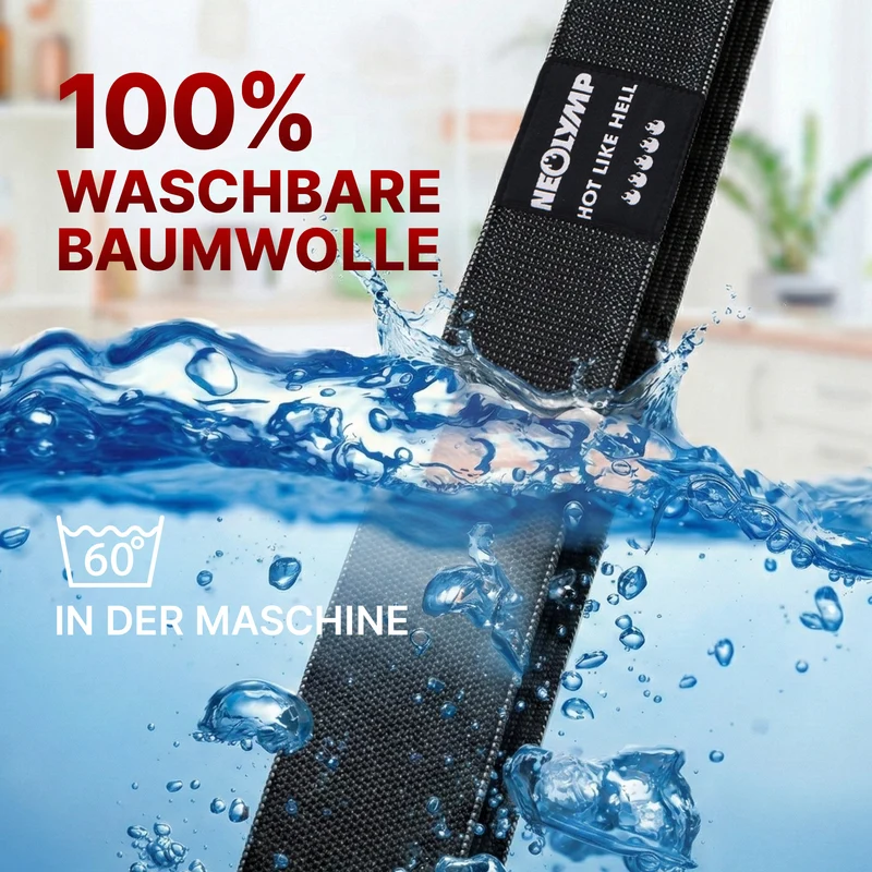 Fitnessbänder kurz aus Stoff - Minibänder