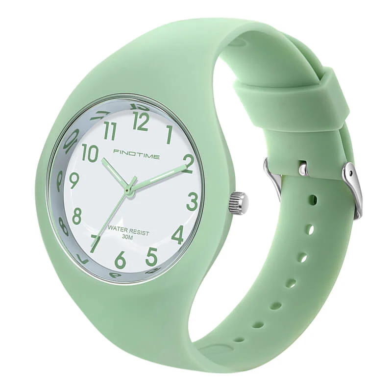 Findtime Women's Digital Watch Thin Ultra-Light Waterproof Fashion Analogue Casual Watches