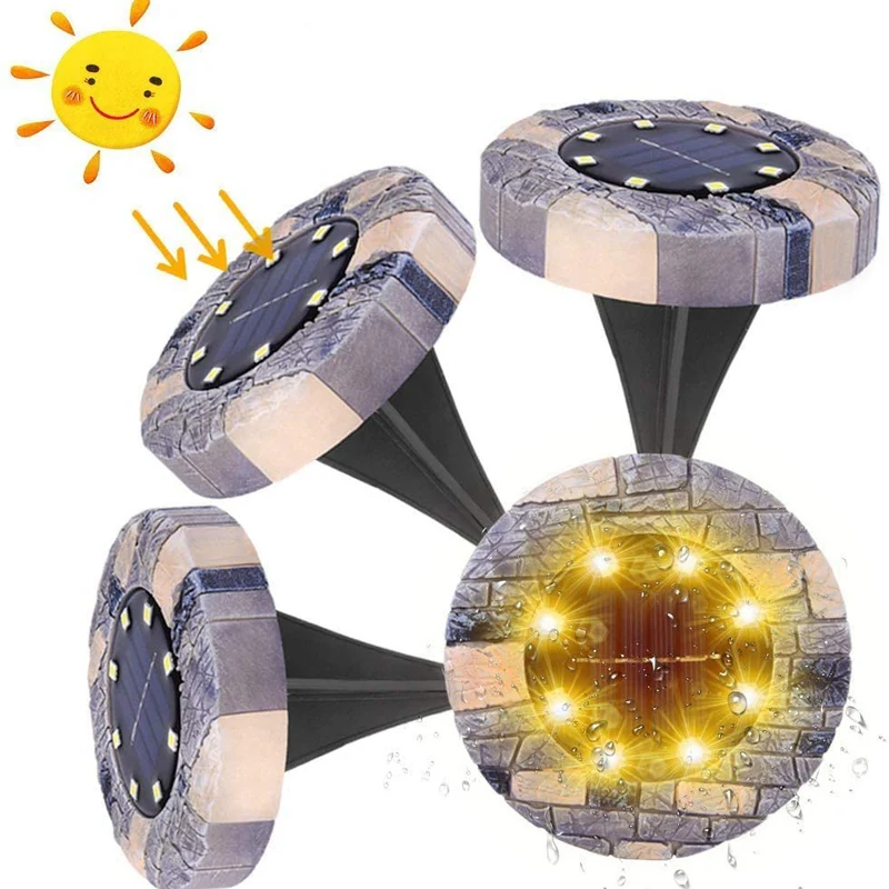 Solar Dekorative Flammenlaterne