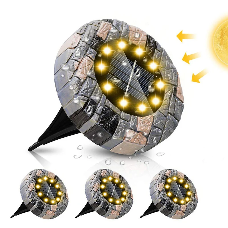 Solar Dekorative Flammenlaterne