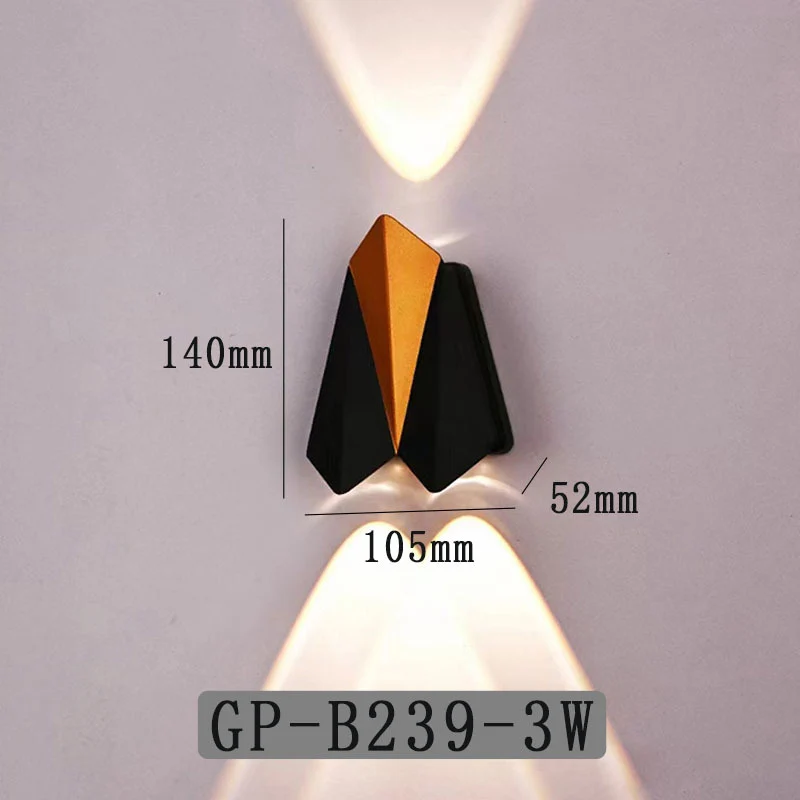Moderne Außen LED Pollerleuchte
