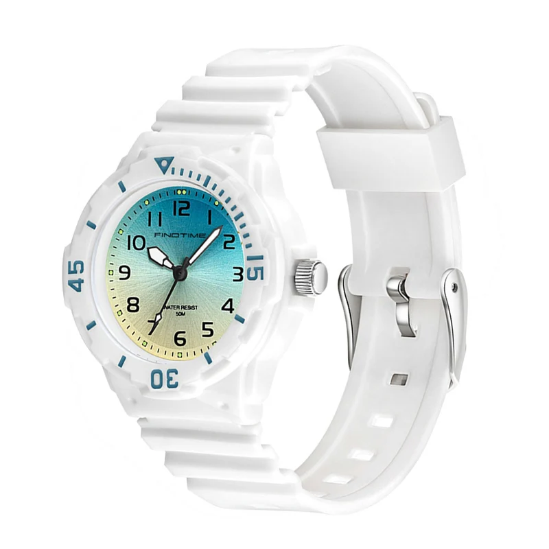 Findtime Women's Sport Watch Waterproof Colorful Analog Fashion Casual Quartz Watch for Nurse