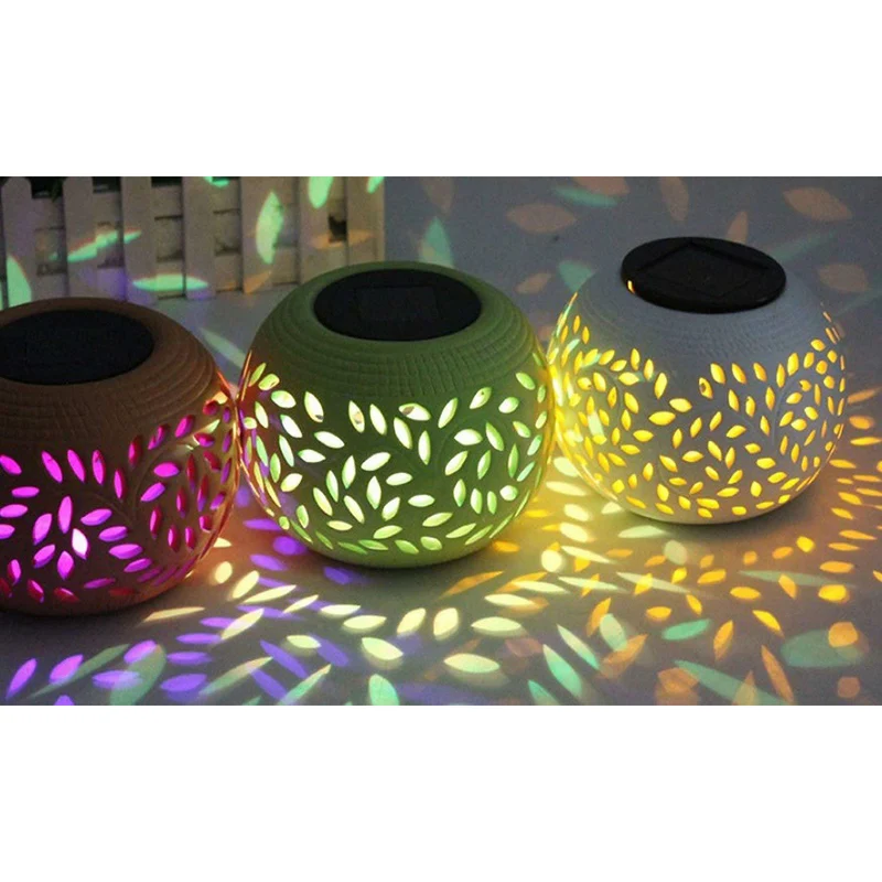 Dekorative Solar-Weglampe