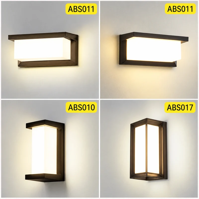 Dekorative oktogonale LED-Wandlampe
