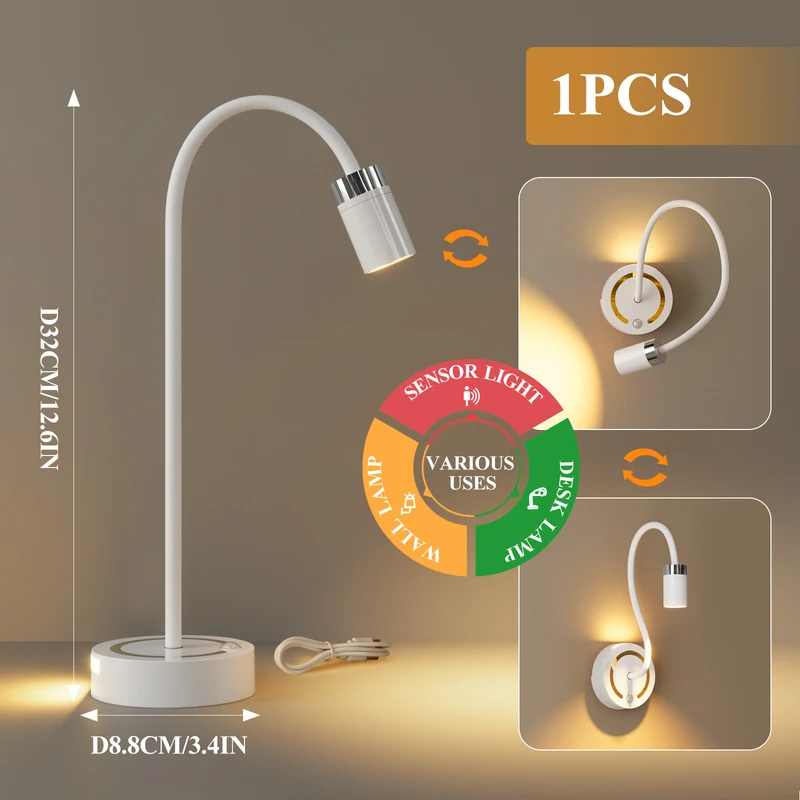 Vielseitige verstellbare LED-Tischlampe