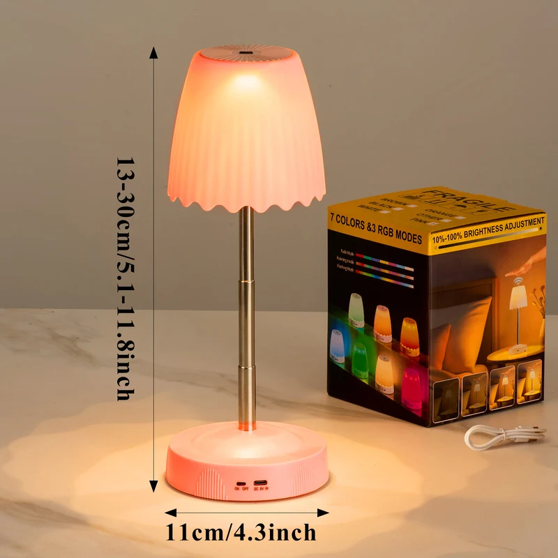 Stylische RGB LED Schreibtischlampe