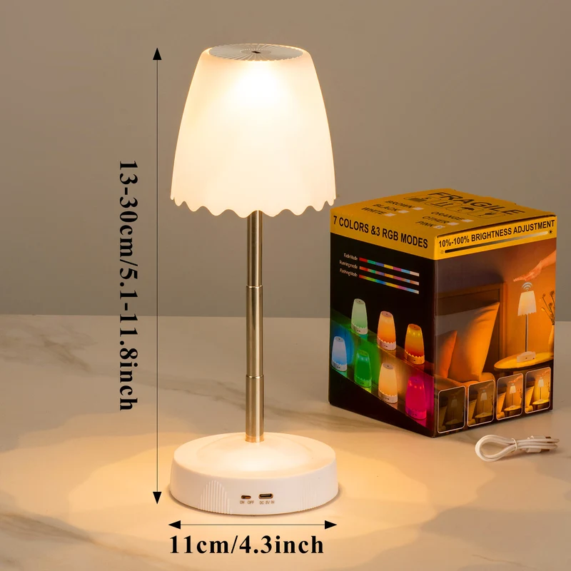 Stylische RGB LED Schreibtischlampe