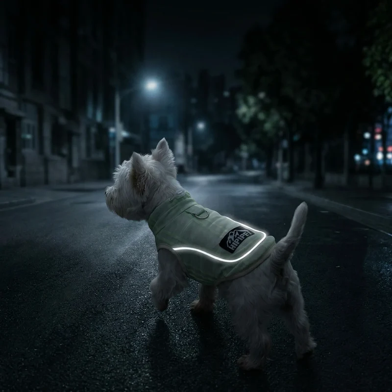 Hundeträgershirt mit Reflektoren für Sommer