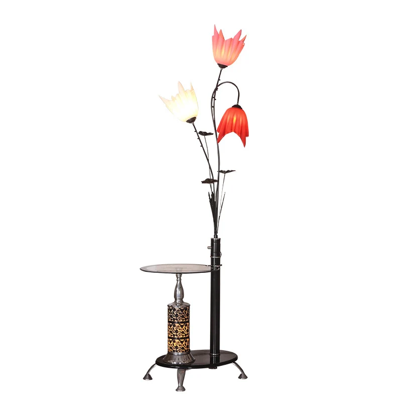 Künstlerische Floral Stehlampe