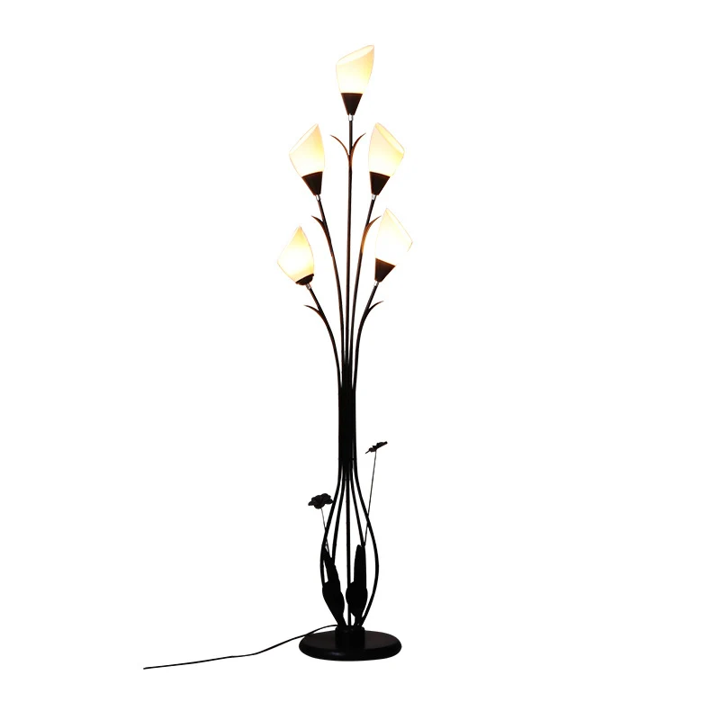 Künstlerische Floral Stehlampe