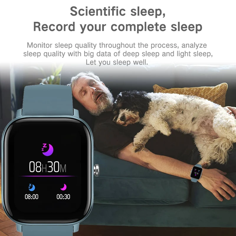 Findtime Fitness Tracker Blood Pressure Heart Rate Monitor Blood Oxygen Activity Pedometer Big Fitness Tracker Sleep Monitor for Women Men