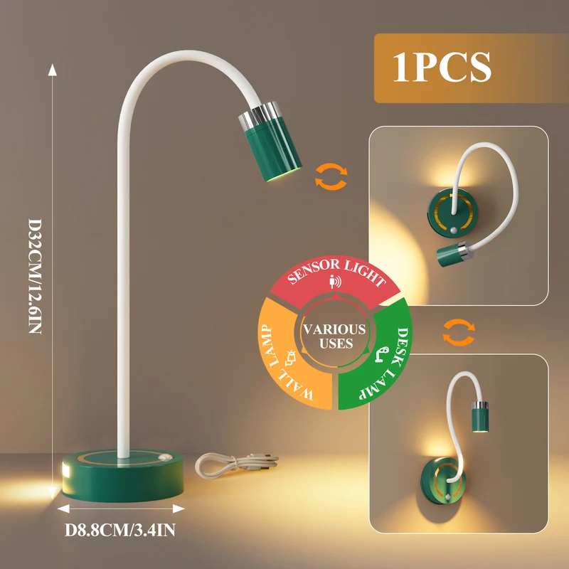Flexible Multifunktionale Sensor-Schreibtischlampe