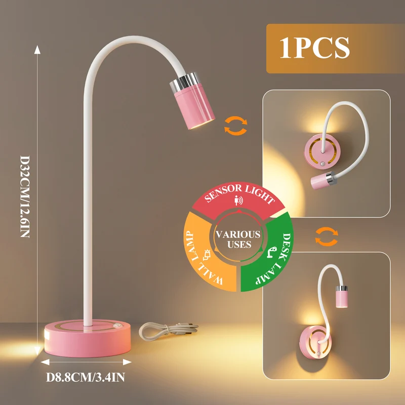 Flexible Multifunktionale Sensor-Schreibtischlampe