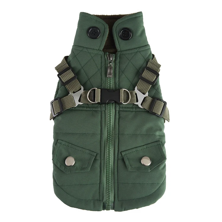 Hundejacke mit Reißverschluss, Polyester