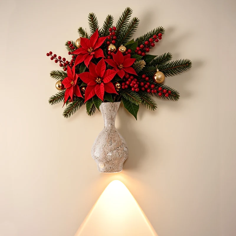 Dekorative Wandlampe