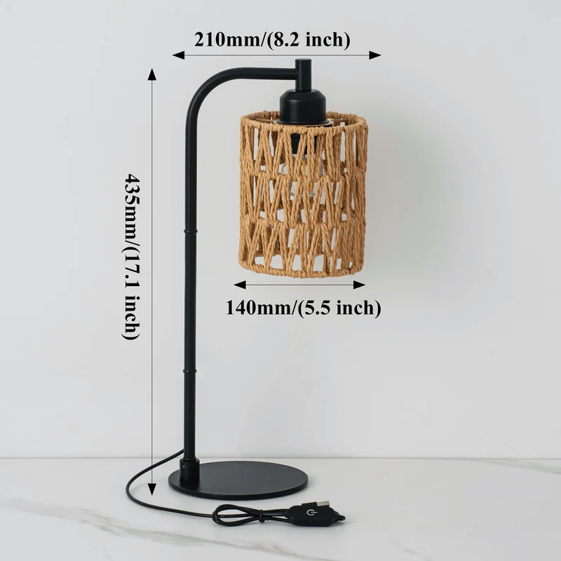 Dekorative Tischlampe