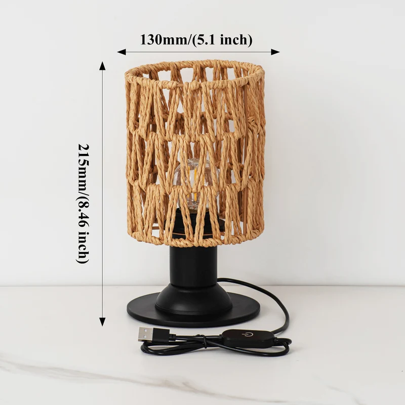 Dekorative Tischlampe