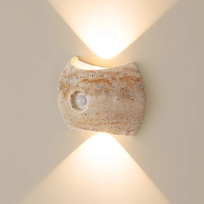 Dekorative Marmor Wandlampe