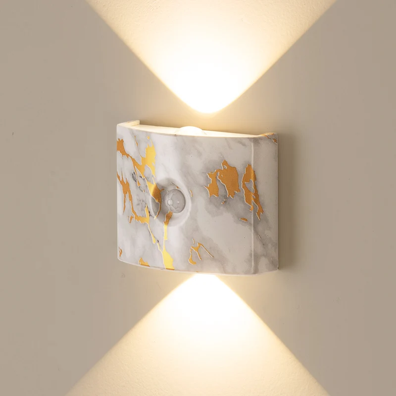 Bewegungsmelder LED-Wandleuchte