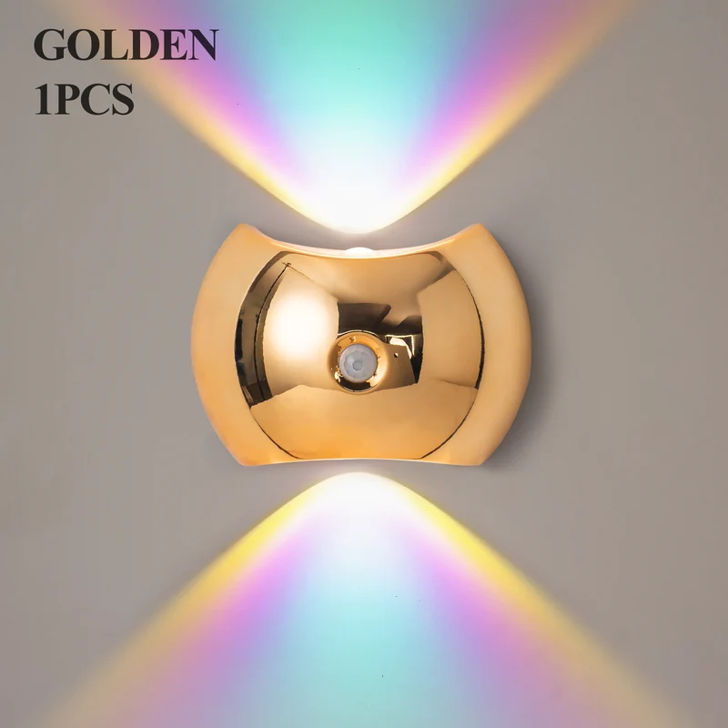 Bewegungsgesteuerte LED-Wandlampe