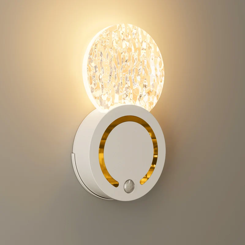 Bewegungsgesteuerte dekorative Wandlampe
