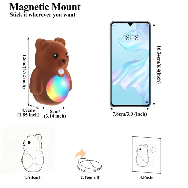 Süßer Bär Magnetischer Telefonhalter