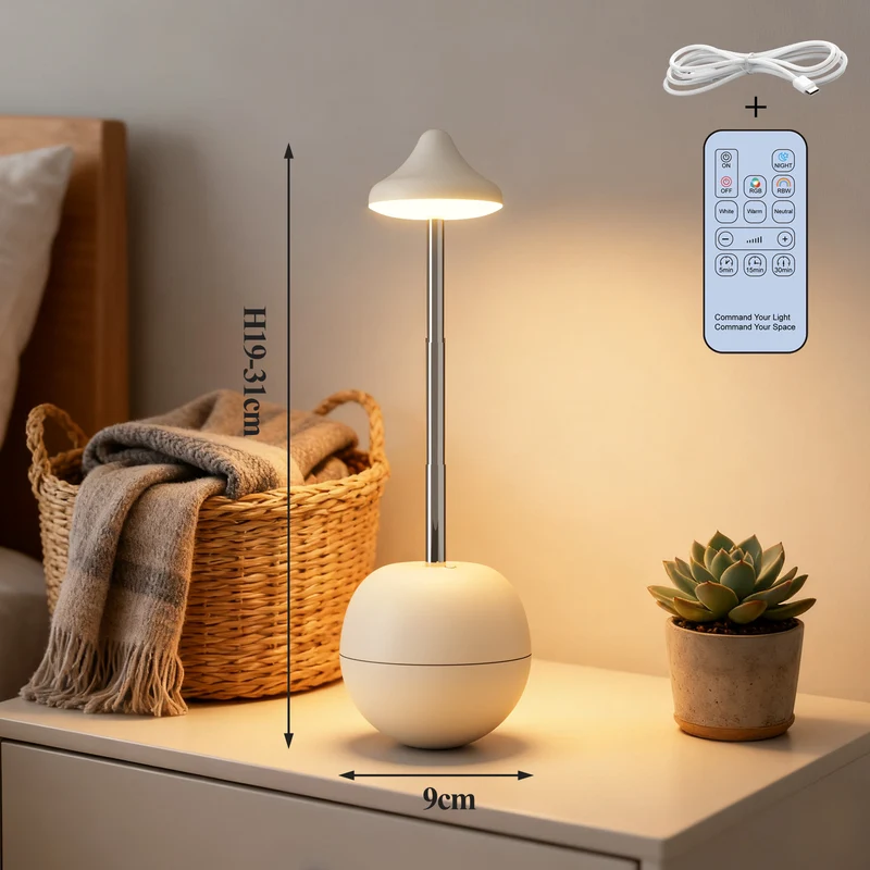 Moderne verstellbare LED-Schreibtischlampe