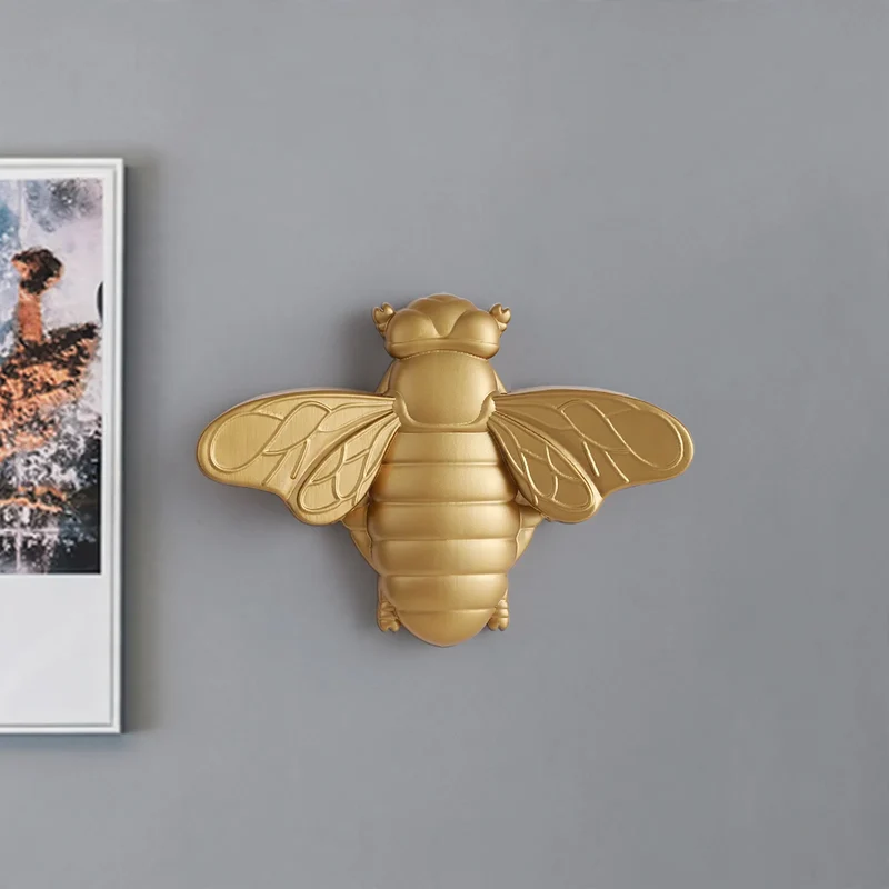 Goldene Biene – Wanddekoration