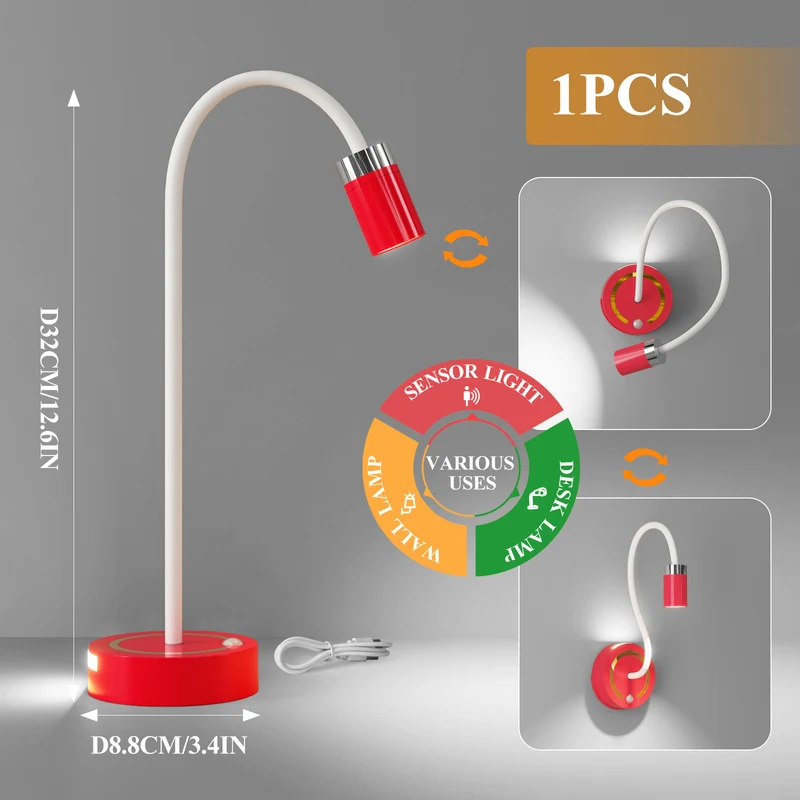Moderne verstellbare LED-Schreibtischlampe